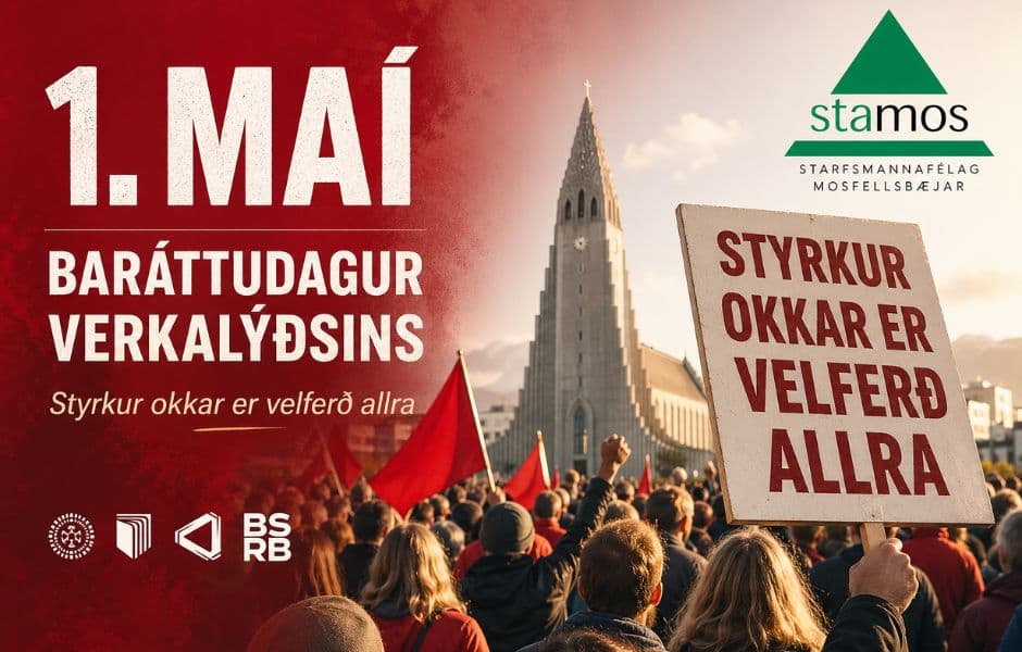 1. maí – baráttudagur verkalýðsins